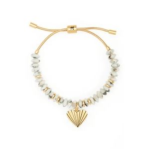 Madewell Etched Heart Slider Bracelet